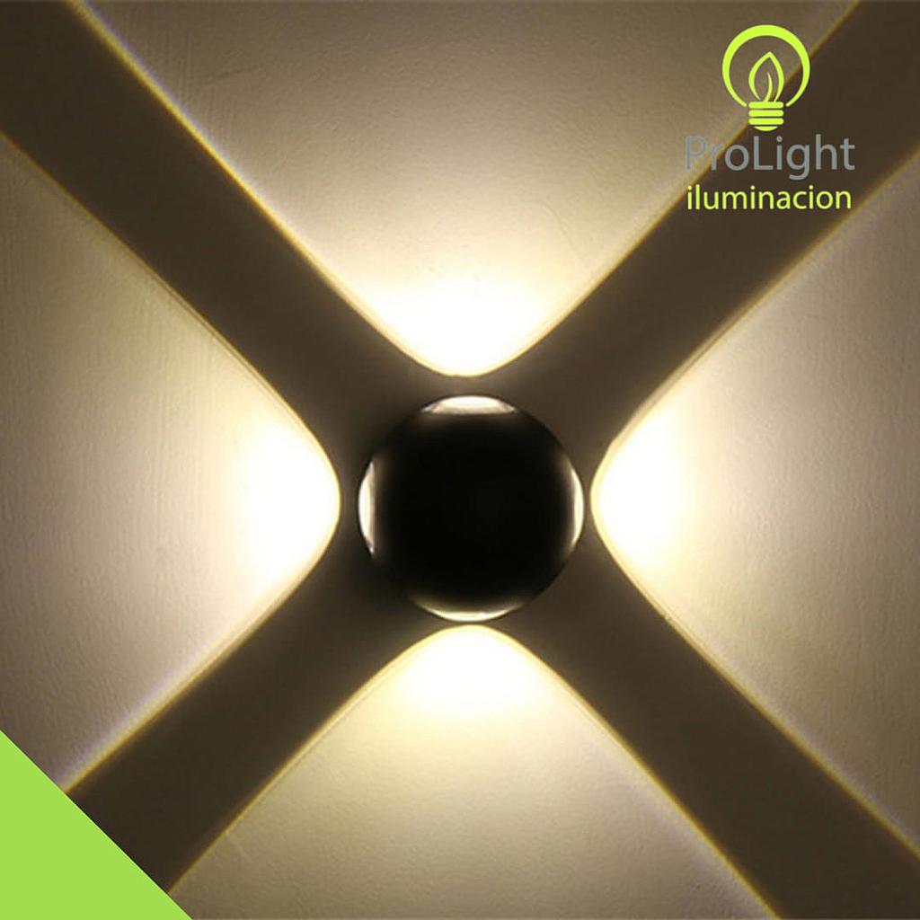 LAMP DE PARED 4X4W 